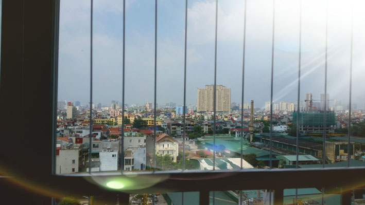 Lưới bảo vệ chung cư