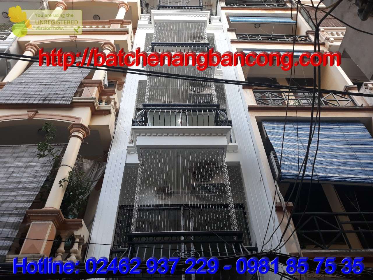 lưới an toan ban công nhà riêng