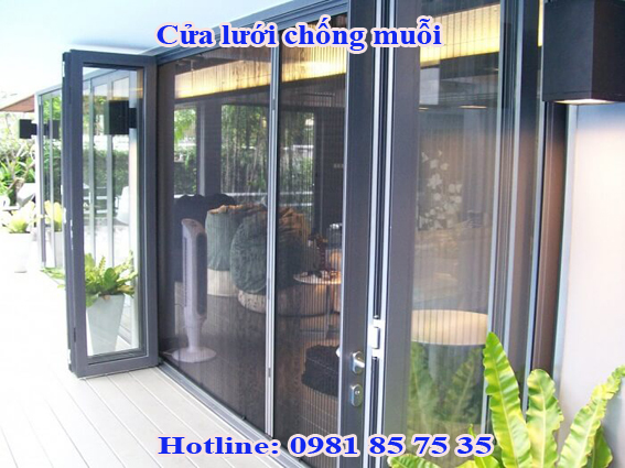 Các loại cửa lưới chống muỗi